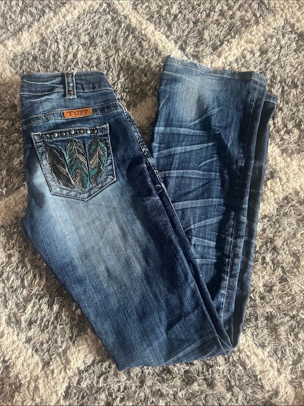 Cowgirl Tuff Flare Bootcut Jeans 25